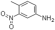 structure of CAS# 119-32-4, 4-甲基-3-硝基苯胺
