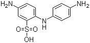 structure of CAS# 119-70-0, 4,4'-二氨基二苯胺-2-磺酸