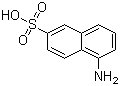 CAS 登录号：119-79-9, 1-萘胺-6-磺酸, 1,6-克利夫酸