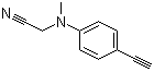 2-[(4-Ethynylphenyl)methylamino]acetonitrile molecular structure (CAS 1190129-79-3)