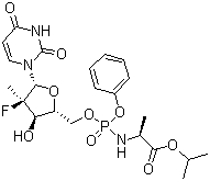structure of CAS# 1190307-88-0, Sofosbuvir
