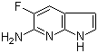 structure of CAS# 1190321-94-8, 5-Fluoro-1H-pyrrolo[2,3-b]pyridin-6-amine