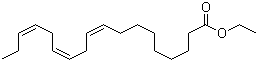 structure of CAS# 1191-41-9, 亚麻酸乙酯