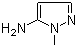 structure of CAS# 1192-21-8, 1-Methyl-1H-pyrazol-5-ylamine