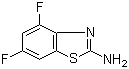structure of CAS# 119256-40-5, 2-氨基-4,6-二氟苯并噻唑
