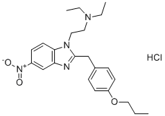 structure of CAS# 119276-01-6, 普罗托妥定盐酸盐