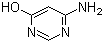 CAS # 1193-22-2, 4-Amino-6-hydroxypyrimidine, 6-Amino-1H-pyrimidin-4-one, 4-Hydroxy-6-aminopyrimidine