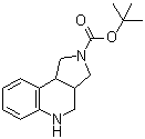 structure of CAS# 1194375-23-9, 1,3,3a,4,5,9b-六氢-2H-吡咯并[3,4-c]喹啉-2-羧酸叔丁酯