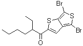 CAS 登录号：1194605-76-9, 1-(4,6-二溴噻吩并[3,4-b]噻吩-2-基)-2-乙基-1-己酮