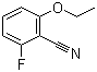 structure of CAS# 119584-73-5, 2-乙氧基-6-氟苯腈