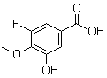 CAS 登录号：1195945-01-7, 3-氟-5-羟基-4-甲氧基苯甲酸