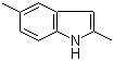 structure of CAS# 1196-79-8, 2,5-Dimethylindole