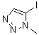 structure of CAS# 1196152-43-8, 5-碘-1-甲基-[1,2,3]三唑