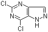 structure of CAS# 1196157-42-2, 5,7-二氯-1H-吡唑并[4,3-d]嘧啶