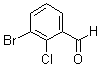 structure of CAS# 1197050-28-4, 3-溴-2-氯苯甲醛