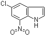 structure of CAS# 1197181-29-5, 5-氯-7-硝基-1H-吲哚