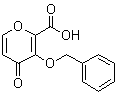 structure of CAS# 119736-16-2, 3-苄氧基-4-氧代-4H-吡喃-2-羧酸