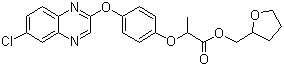 CAS # 119738-06-6, Quizalofop-p-tefuryl, (+/-)-Tetrahydrofurfuryl-(R)-2-[4-(6-chloroquinoxalin-2-yloxy)phenyloxy]propionate