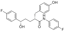 structure of CAS# 1197811-72-5, Ezetimibe Ring-Open Impurity