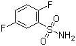 structure of CAS# 120022-63-1, 2,5-二氟苯磺酰胺