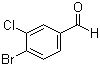 structure of CAS# 120077-69-2, 4-溴-3-氯苯甲醛