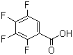 structure of CAS# 1201-31-6, 2,3,4,5-四氟苯甲酸