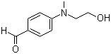structure of CAS# 1201-91-8, 4-(N-甲基-N-羟乙基)氨基苯甲醛