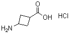 structure of CAS# 1201190-01-3, 3-氨基环丁烷羧酸盐酸盐