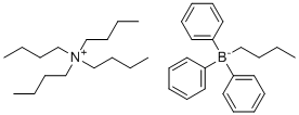 CAS # 120307-06-4, Tetrabutylammonium butyltriphenylborate, Butyl(triphenyl)boranuide,tetrabutylazanium