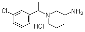 CAS # 1203266-43-6, 1-[1-(3-Chlorophenyl)ethyl]-3-piperidinamine hydrochloride
