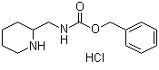 structure of CAS# 1203418-62-5, 哌啶-2-基甲基氨基甲酸苄酯盐酸盐