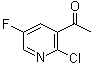 CAS # 1203499-12-0, 1-(2-Chloro-5-fluoro-3-pyridinyl)ethanone
