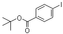 structure of CAS# 120363-13-5, 4-碘苯甲酸叔丁酯