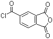 structure of CAS# 1204-28-0, 1,2,4-偏苯三酸酐酰氯