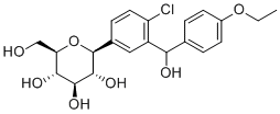 structure of CAS# 1204222-85-4, 达格列嗪羟基(苄)杂质