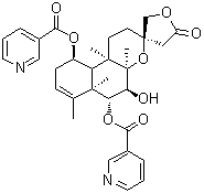 CAS # 1206805-30-2, 6-O-Nicotinoylscutebarbatine G