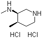 CAS 登录号：1206825-53-7, (3R,4R)-rel-N,4-二甲基-3-哌啶胺盐酸盐