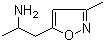 structure of CAS# 1207176-27-9, alpha,3-Dimethyl-5-isoxazoleethanamine