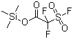 structure of CAS# 120801-75-4, 三甲基硅烷基 2-(氟磺酰基)二氟乙酸酯