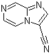 structure of CAS# 1208084-33-6, 咪唑并[1,2-a]吡嗪-3-甲腈