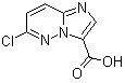 structure of CAS# 1208084-53-0, 6-氯咪唑并[1,2-b]哒嗪-3-羧酸