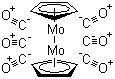 structure of CAS# 12091-64-4, 双(三羰基环戊二烯钼)