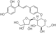 CAS 登录号：120926-46-7, 芹糖异甘草苷