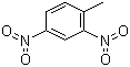 structure of CAS# 121-14-2, 2,4-Dinitrotoluene