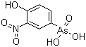 CAS # 121-19-7, Roxarsone, 3-Nitro-4-hydroxyphenylarsonic acid, 4-Hydroxy-3-nitrobenzenearsonic acid