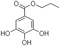 structure of CAS# 121-79-9, 没食子酸丙酯