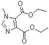 structure of CAS# 1210-92-0, 1-Methyl-1H-imidazole-4,5-dicarboxylic acid diethyl ester