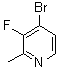 structure of CAS# 1211583-78-6, 4-溴-3-氟-2-甲基吡啶