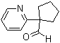 structure of CAS# 1211594-98-7, 1-(2-Pyridinyl)cyclopentanecarboxaldehyde