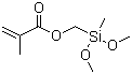 CAS # 121177-93-3, (Dimethoxy)(methacryloyloxymethyl)(methyl)silane, (Methacryloxymethyl)methyldimethoxysilane, Geniosil XL 32, XL 32